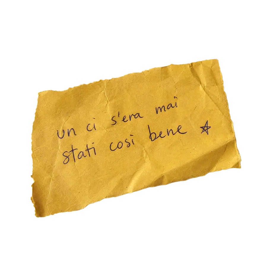 Un ci s'era mai stati così bene