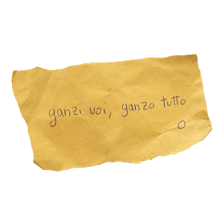 Ganzi voi, ganzo tutto